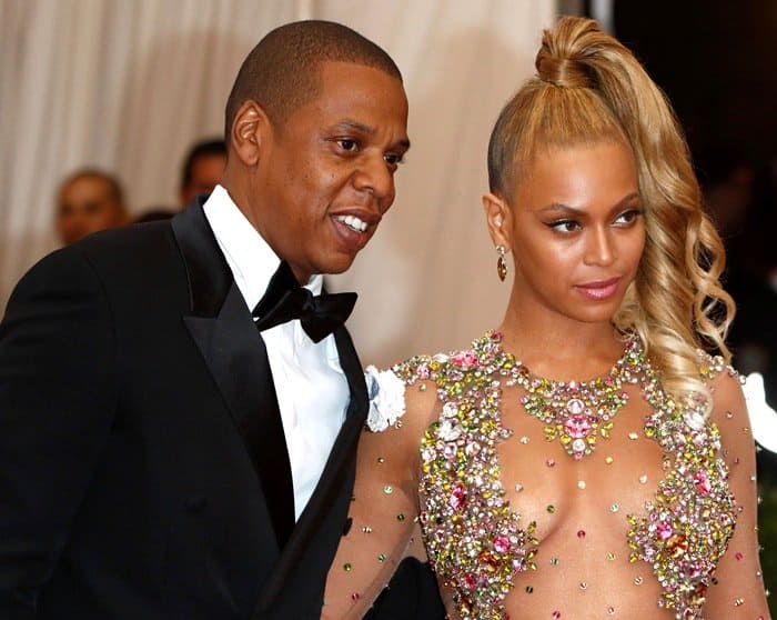 Beyoncé Giselle Knowles-Carter and Shawn Corey Carter hit the red carpet at the 2015 Met Gala