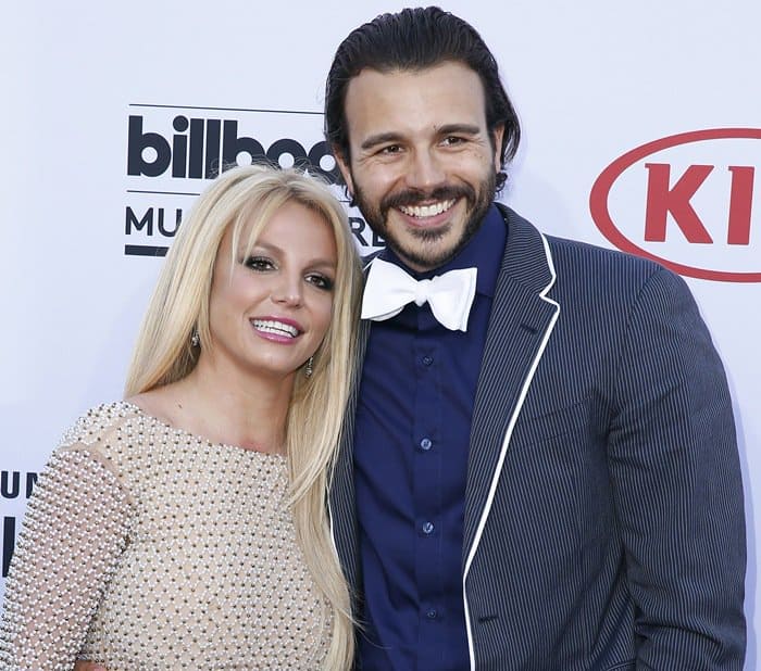 Britney Spears arrived at the 2015 Billboard Music Awards with then-boyfriend Charlie Ebersol