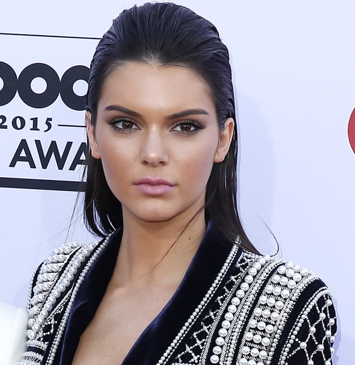 Kendall Jenner's outfit from the upcoming Balmain for HM collection