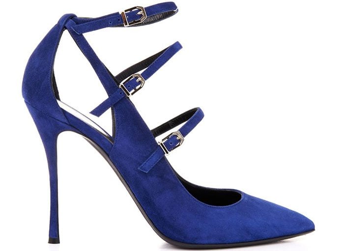 Nicholas Kirkwood Hutton Multi-Strap Suede Pumps