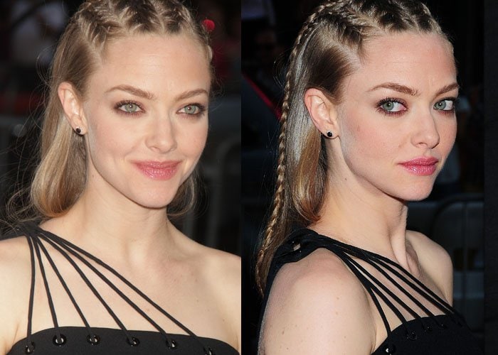 Amanda Seyfried's bordering-on-outrageous cornrows