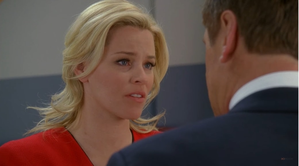 Elizabeth Banks portrayed the sharp and ambitious Avery Jessup in a recurring role on NBC’s 30 Rock, bringing wit and elegance to the satirical world of network television news