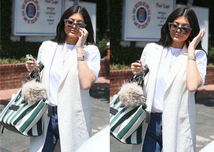 Kylie Jenner has denied that she'll be launching a music career