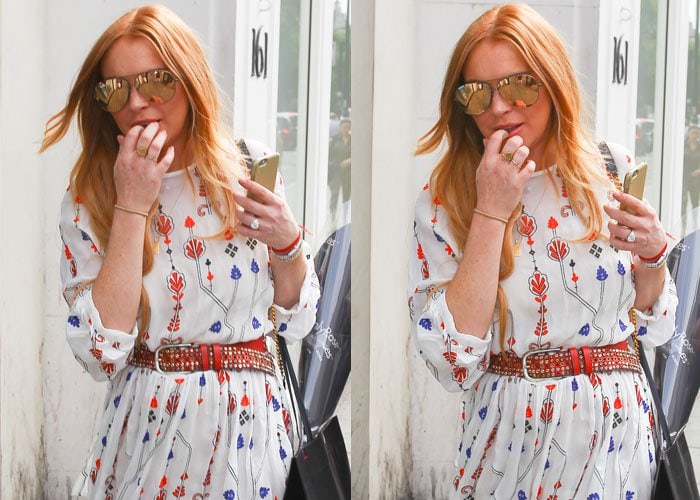 Lindsay Lohan was recently granted a restraining order against Daniel Voderwulbecke