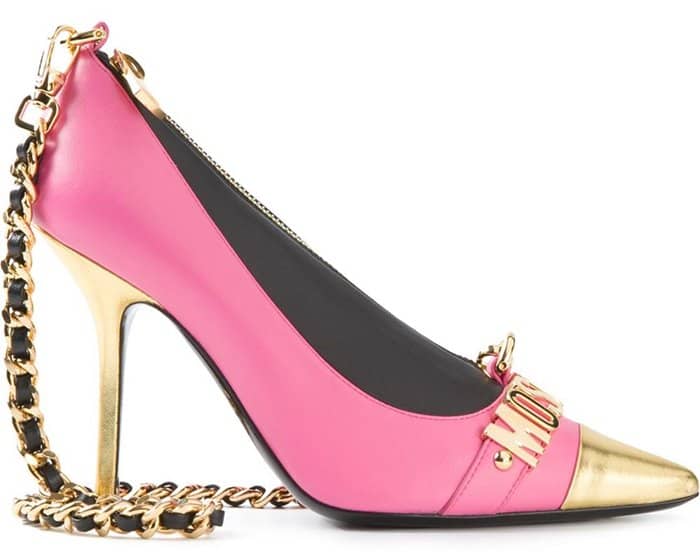 Moschino Pump Crossbody Bag