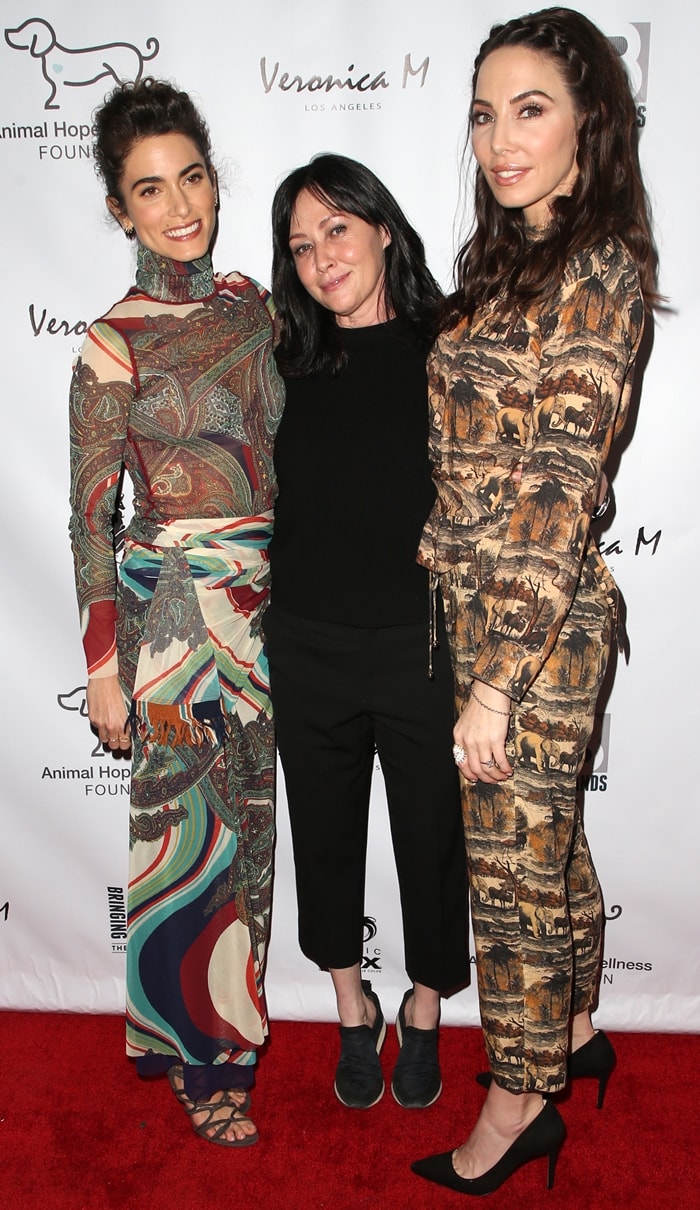 Nikki Reed, Shannen Doherty, and Whitney Cummings at the 2019 Animal Hope Wellness Foundation’s Compassion Gala