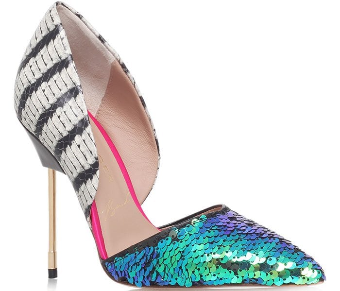 Kurt Geiger Bond Pumps Multicolored Sequin