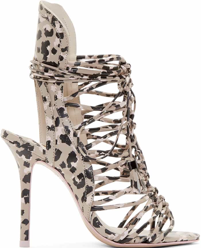Sophia Webster Lacey Lace-Up Gladiator Sandals
