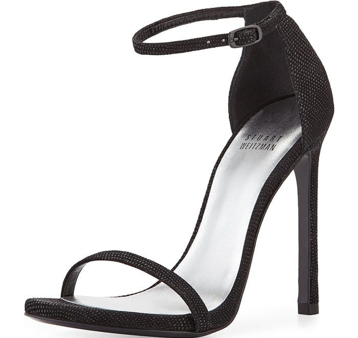 Stuart Weitzman Nudist Sandals Goosebump