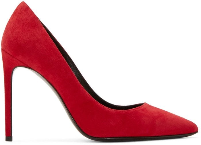 Red Saint Laurent "Paris" Pumps
