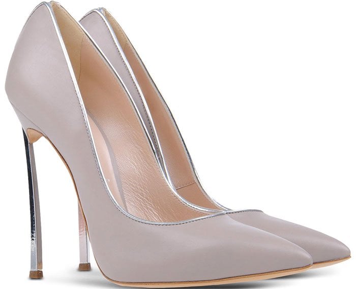 Casadei Blade Pumps Dove Gray