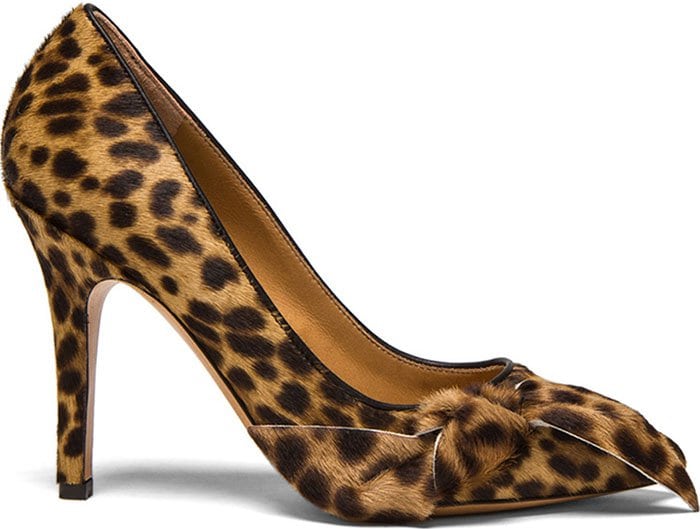 Isabel Marant Poppy Cow Hair Pumps