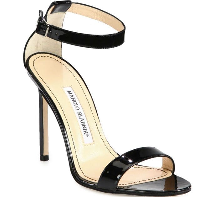 Manolo Blahnik "Chaos" Ankle-Strap Sandals