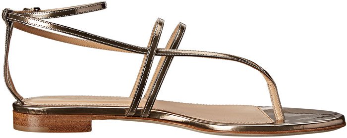 Sergio Rossi "Shadow" Rose Gold Specchio