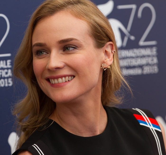 Diane Kruger attends a photo call for the Venezia 72 jury during the 2015 Venice Film Festival