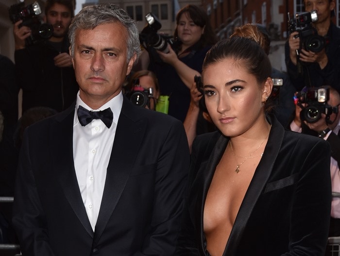 Jose Mourinho and Matilde Mourinho at the GQ Men of the Year Awards