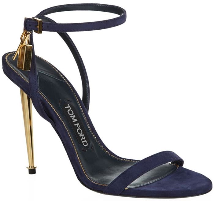 Tom Ford Padlock Naked Strap Sandals