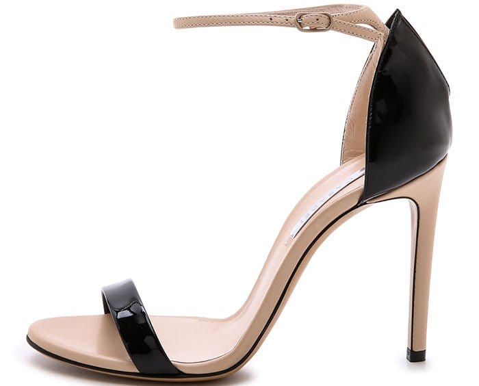 Casadei Split Heel Overlay Sandals