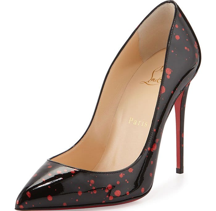 Christian Louboutin "Pigalle Follies" Pumps Flecked
