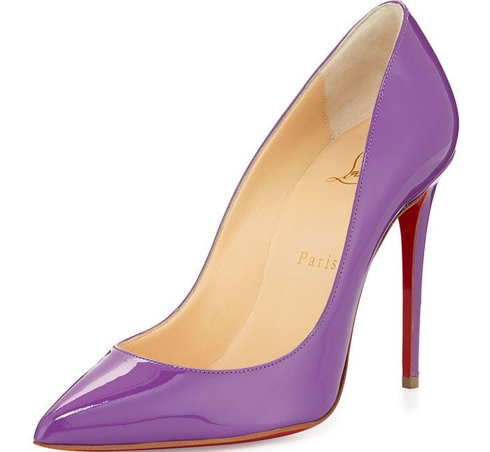 Christian Louboutin "Pigalle Follies" Pumps Purple