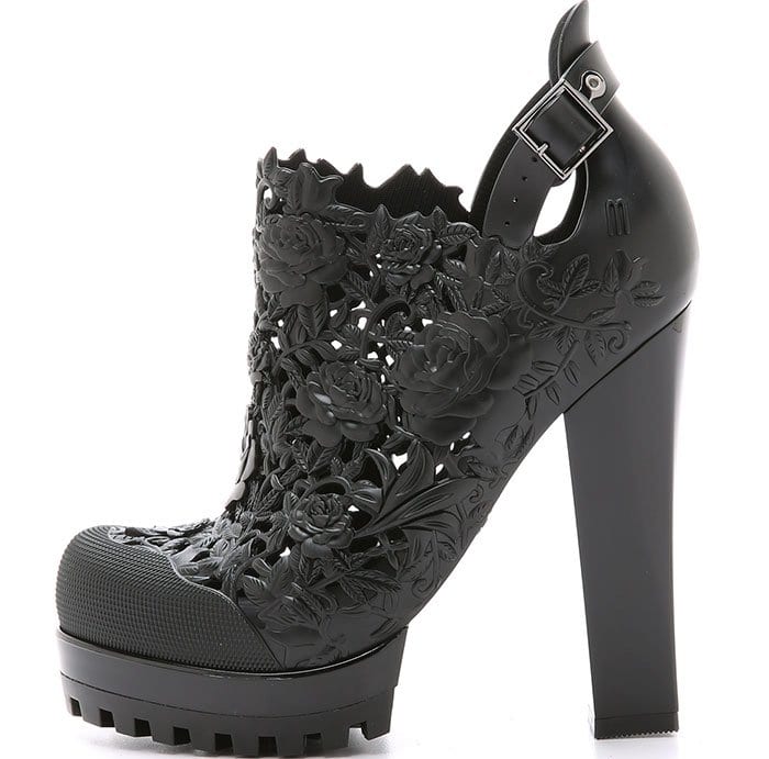 Melissa x Alexandre Herchcovitch Flower Booties