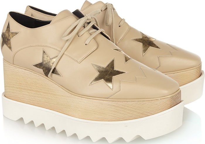 Stella McCartney Elyse Star Platform Shoes