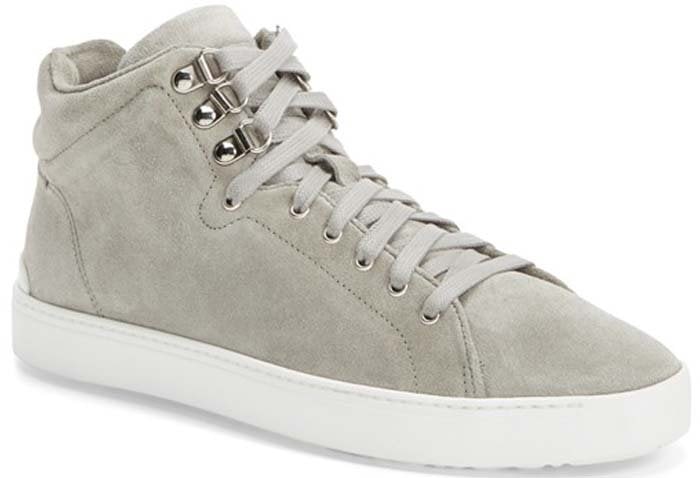 Light Grey Rag Bone Kent High Top Sneakers