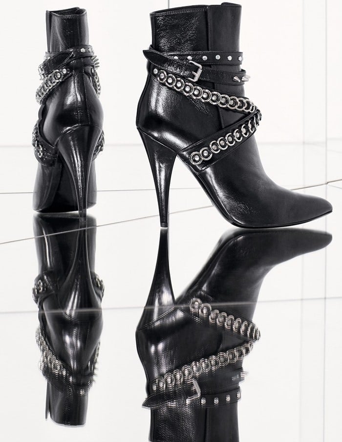 Saint Laurent 'Fetish' Pointy Toe Bootie