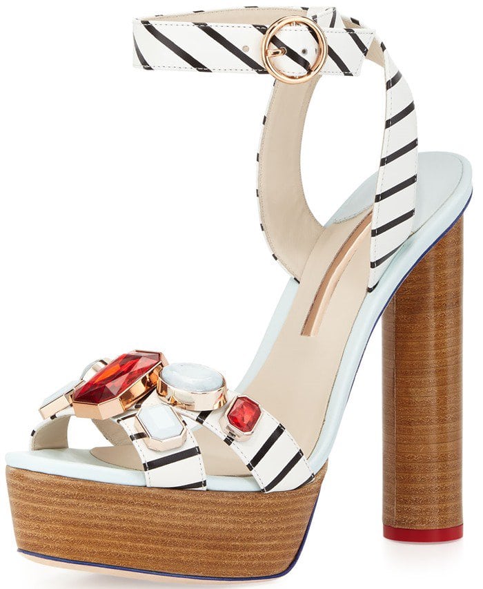 Sophia Webster Amanda Platform Sandals Nautical