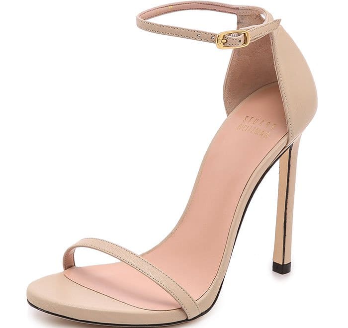 Stuart Weitzman Nudist Sandals Pan
