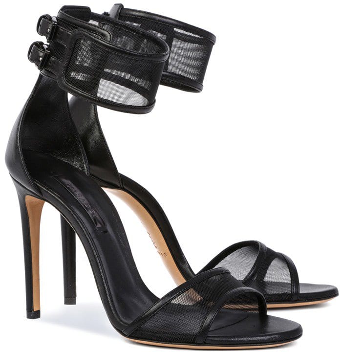 Casadei Sheer High Heels in Black
