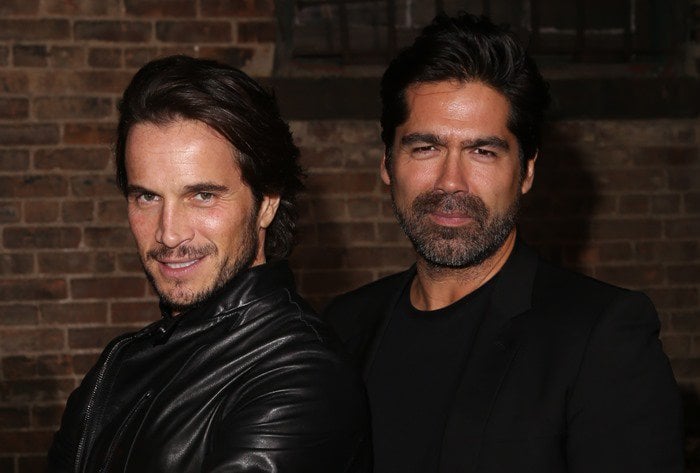 Brian Atwood (right) with his boyfriend Dr. Jake Deutsch