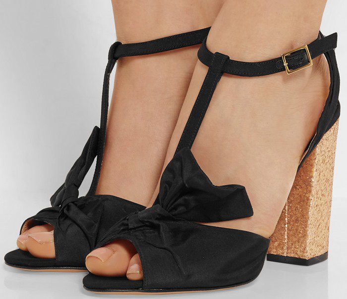 Charlotte Olympia describes her 'Odelle' sandals as "an exquisite party shoe"