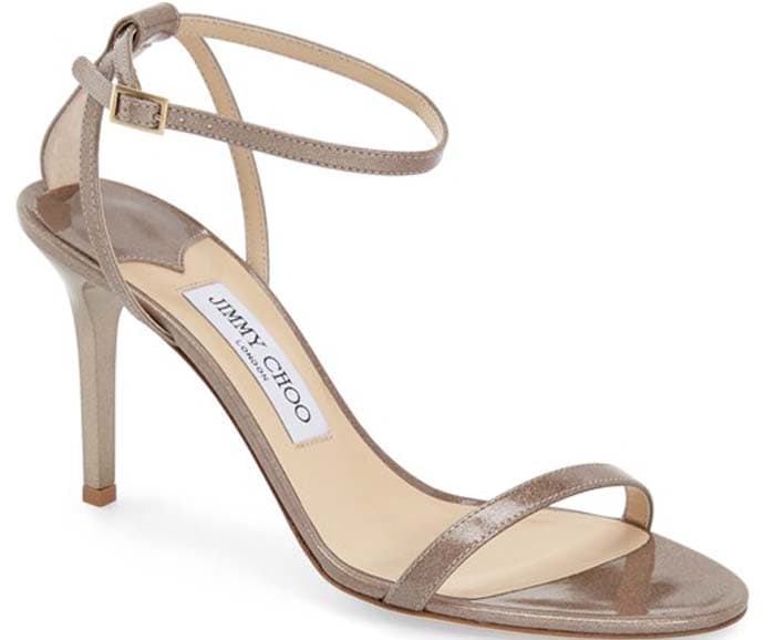 Jimmy Choo 100mm Minny Patent Sandals