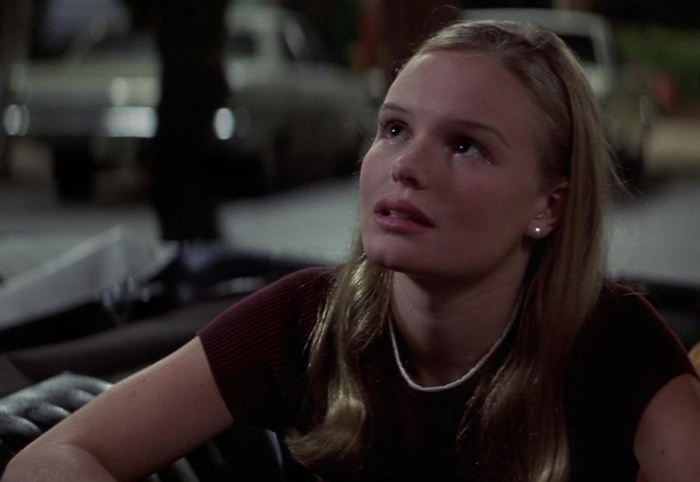 Kate Bosworth as Emma Hoyt in Remember the Titans, where she portrayed Gerry Bertier's high school girlfriend with a subtle yet heartfelt performance