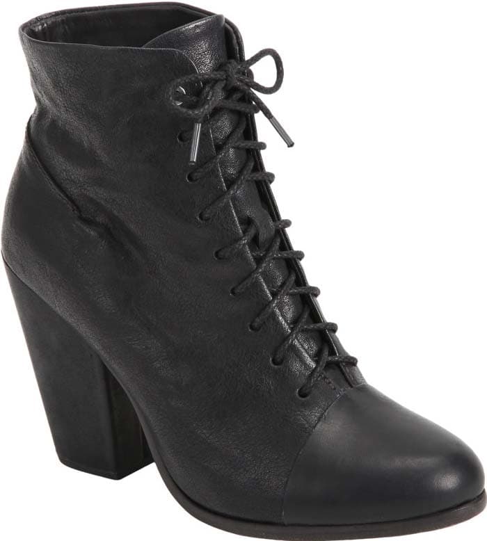 Rag Bone "Miles" Lace-Up Boots