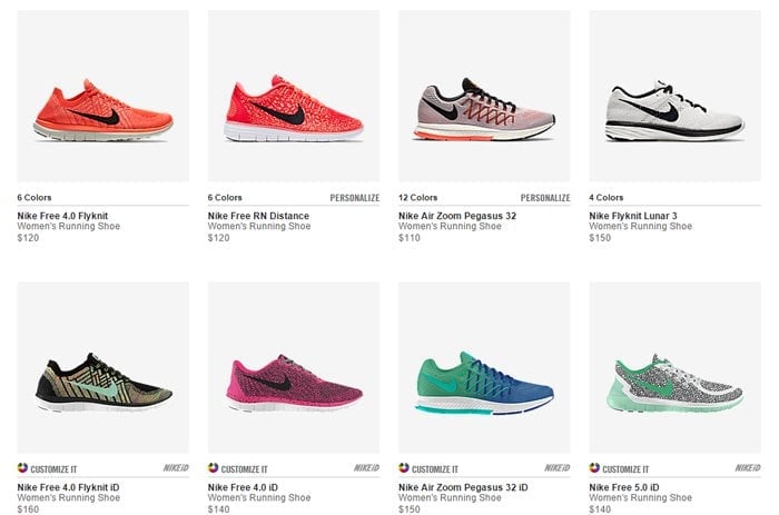 Explore the latest Nike sneakers and customize your own designs by visiting Nike’s official website