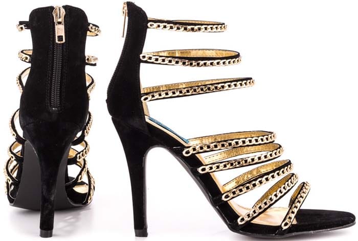 Peggy Sue Donatella Chain Sandals