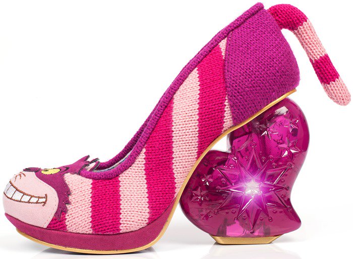 Alice In Wonderland Cheshire Cat Heart Heels
