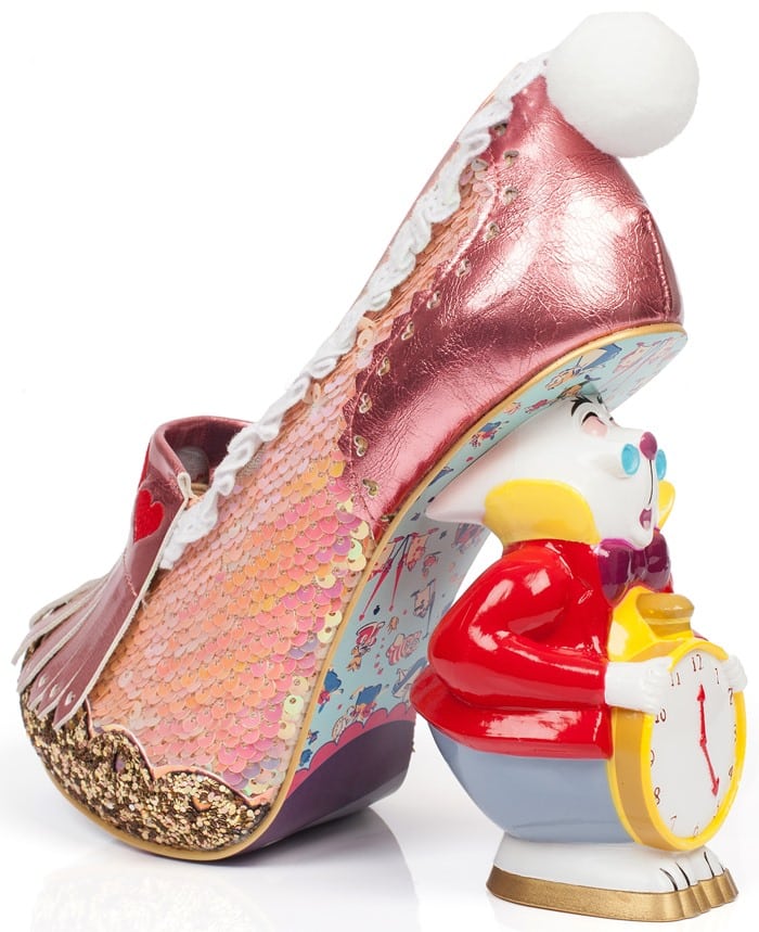 Alice In Wonderland White Rabbit Heels