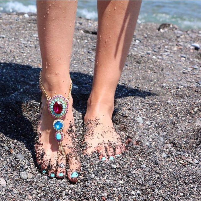 Mystique Jewel-Embellished Sandals