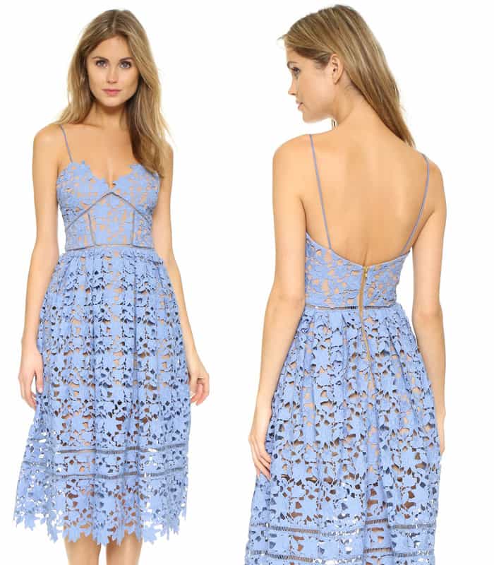 Self-Portrait Azalea Dress
