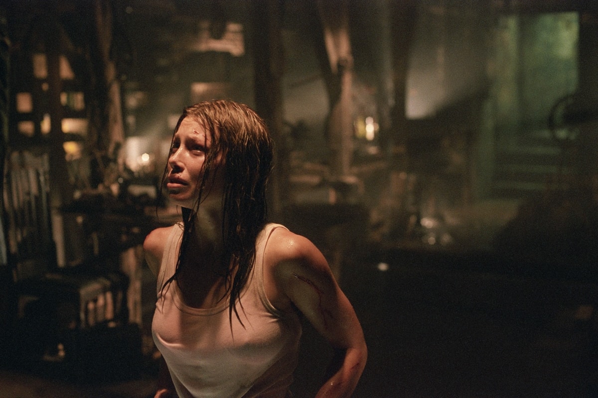 Jessica Biel delivers a raw, intense performance as Erin Hardesty in The Texas Chainsaw Massacre (2003), a role that earned her widespread praise and cemented her status as a leading actress