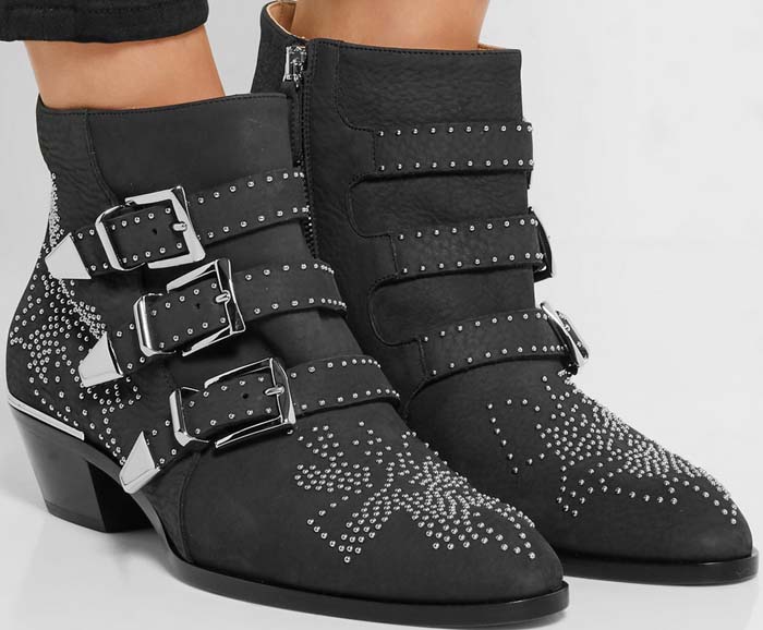 Chloé Susanna Studded Ankle Boots