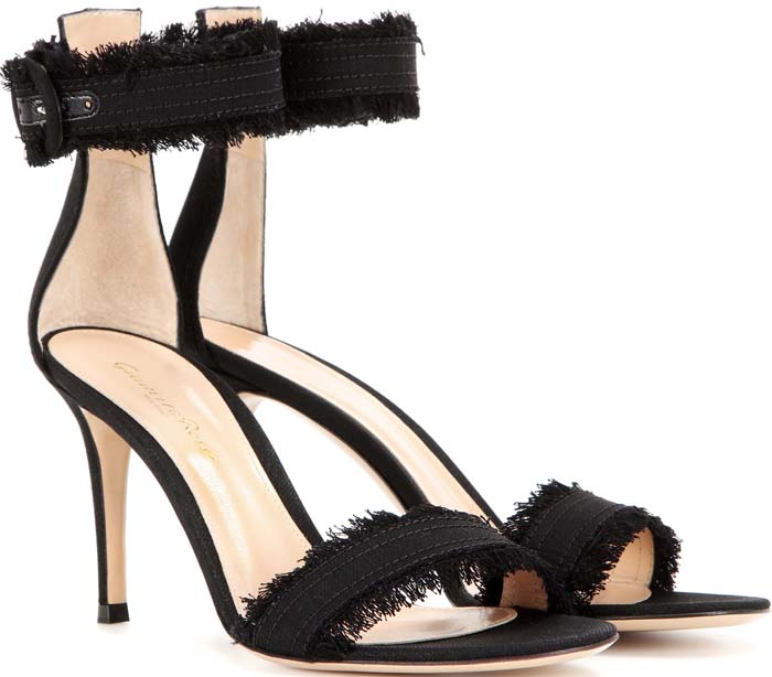 Gianvito Rossi Lola Ankle-Strap Sandals
