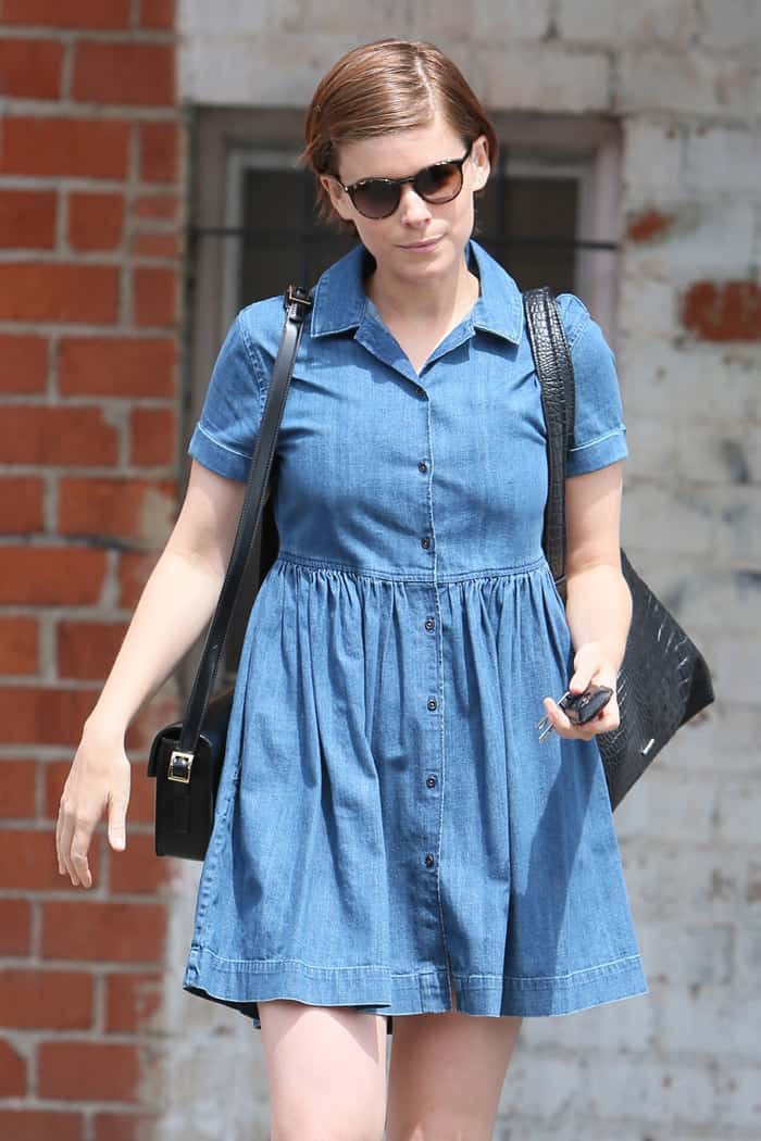 Kate Mara seen departing from Ballet Bodies in Los Angeles