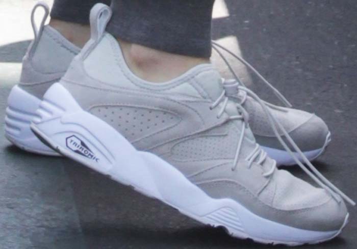 Kylie Jenner reps Puma by wearing Trinomic sneakers