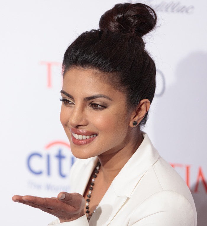 Priyanka Chopra at the 2016 Time 100 Gala held at the Time Warner Center in New York City on April 26, 2016