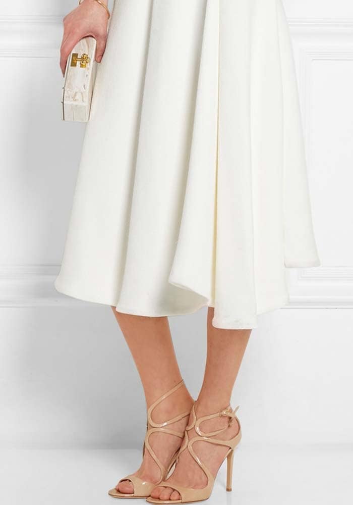 Jimmy Choo "Lang" Patent-Leather Sandals