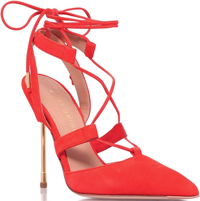 Red Kurt Geiger "Barnes" Pumps